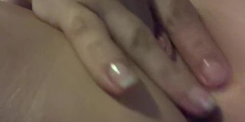 MILF finger fucking until I SQUIRT