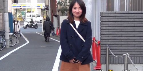 Japanese Plumper Teases Camera