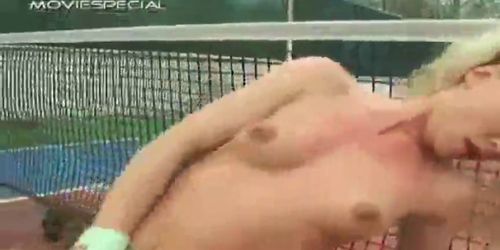 Blond teen gets huge dildo part4 - video 7