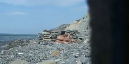 Cutie Casually Giving Bj In Public