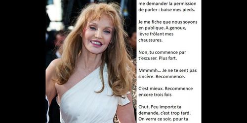 Dominé par Arielle Dombasle (Alison Webb)