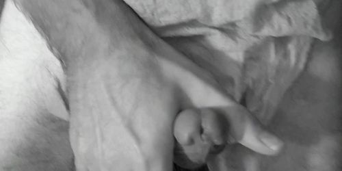 Jerking off my hard cock