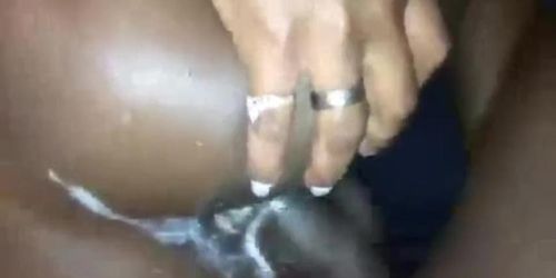 Creamy anal for Kenyan maid long deep strokes