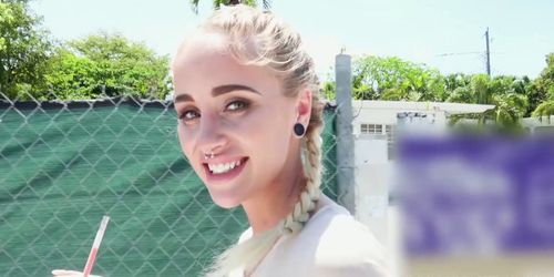 Naomi Woods Taking cock In Public