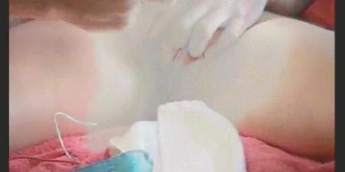 Wife gets filled with 18 Loads of FROZEN CUM from Internet Stranger