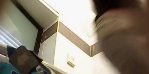 Women spied in public toilet by hidden camera