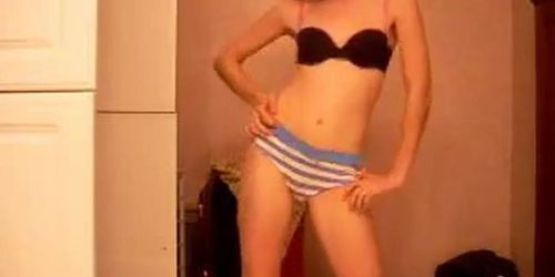 Cute Girl Make A Hot Striptease Webcam Hottie