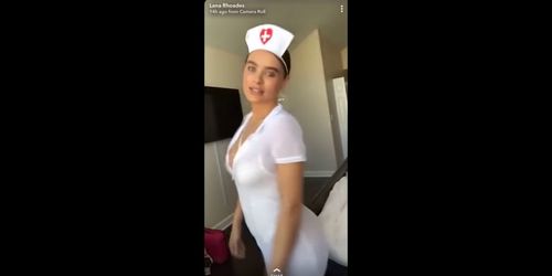 LANA RHOADES NEW SNAPCHAT VIDEO