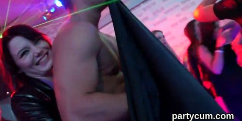 Unusual sweeties get fully insane and naked at hardcore party