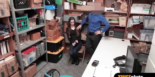 Classy teen thief enjoys punish fucking with LP officer (Tali Dova)