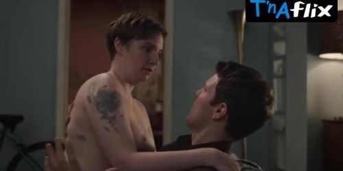 Lena Dunham Breasts Scene  in Girls