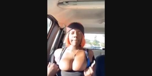 Huge tits redbone slut 