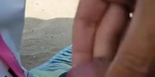 Cum for Teens at Beach