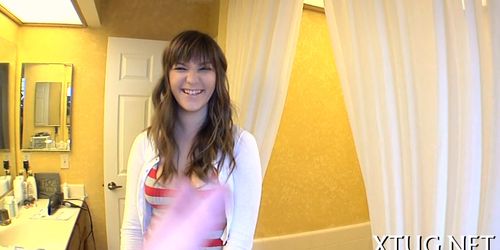 Handjob by a naughty whore - video 29