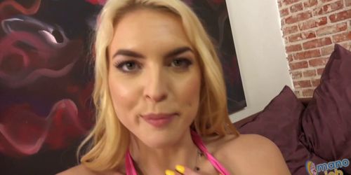 MANOJOB - Keira Nicole teasing a cock
