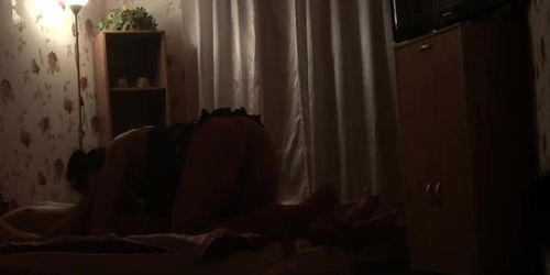 Escort whore deepthroating my dick, HIDDEN camera, video 1