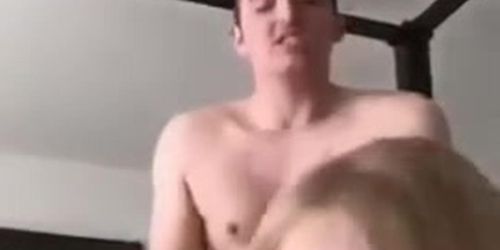 Amateur couple rough anal