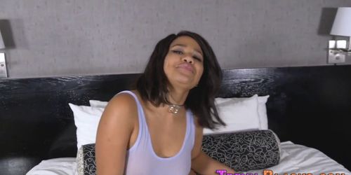 Masturbating black teen - video 3