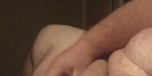 Superchub with small dick cumming