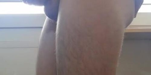 Teen boy jerks off tiny dick