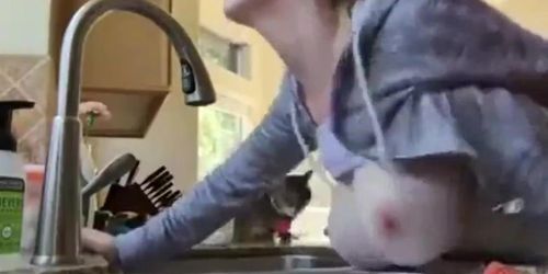 Crazy mature wife doggystyle anal screw