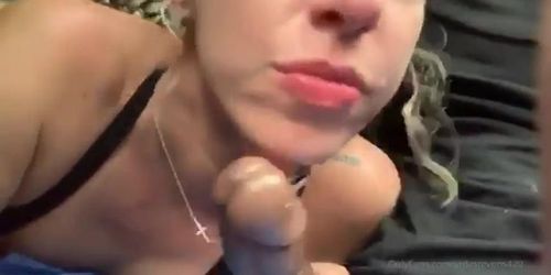 JS BBC CAR BLOWJOB POV