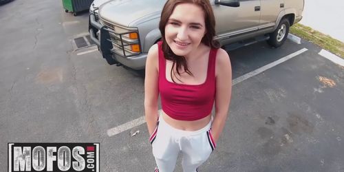 Small Teen Kelsey Kage gets Broken by Big Dick