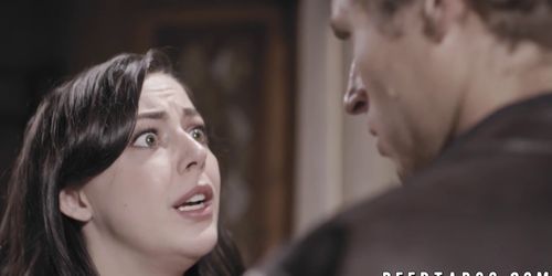 DEEP TABOO - Slutty teen has powerful taboo sex with stepdad