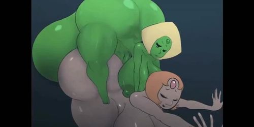 Futa Peridot Slams Her Dick Into Pearl'S Fat Butt