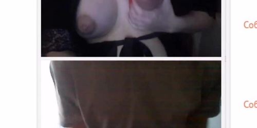 Big boobs milf in omegle