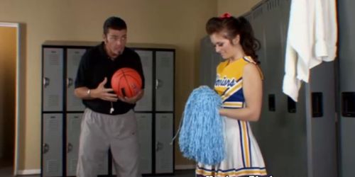 Flexible cheerleader fucked by coach - Tnaflix.com