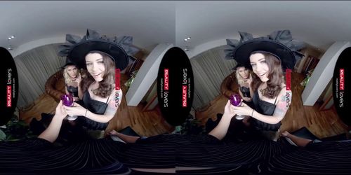 RealityLovers VR - Bitchy Halloween Witches - Reality Lovers