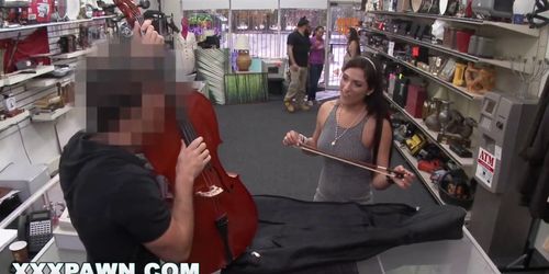 XXX PAWN - Brazilian Cello Player Veronica Lemos Sells Her Body At A Pawn Shop (Sean Lawless)