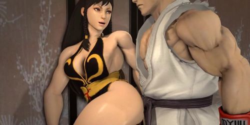 Chun-Li Rough Deep Fucked Ryu Street Fighter Quality Version For Long Fap Full Hd