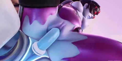 echo fucks widowmaker with futa penis