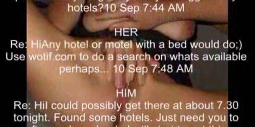 Slet vrouw meegenomen naar hotel voor online neuk date