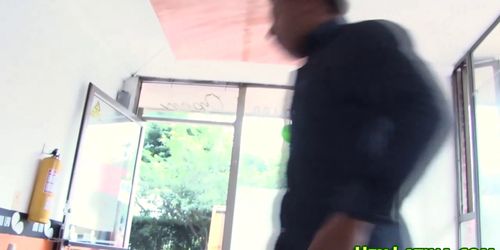 OYE LOCA - Latina amateur sucks cock