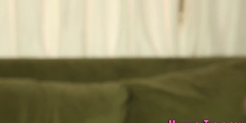 Blonde masseuse gets cum - video 5