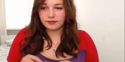 18 year old smoking on webcam