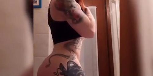 Big Ass FBB Redhead