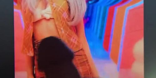 Blackpink Bdsm Porn Cumming on BLACKPINK Roses boobs