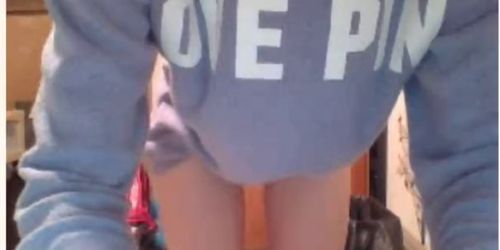 Fit Omegle Teen Showing her Pussy Tits and Underwear - Tnaflix.com