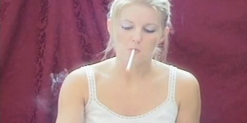 Blonde Smoking 120 part 4