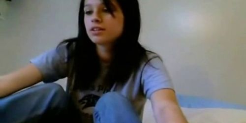 Selena Gomez Look a Like On Webcam
