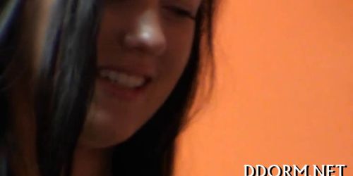 Wild and salacious dorm fun - video 8