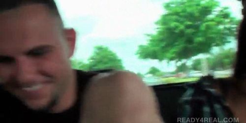 Redhead hottie pussy smashed for money