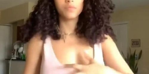 Tiktok Teen Dancing With Big Boobs