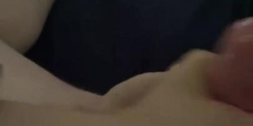 Daddy getting his thick hard dick jacked off