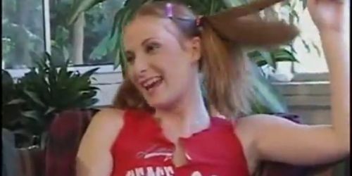 Allison Wyte In Pigtails Gets Some Real Cock