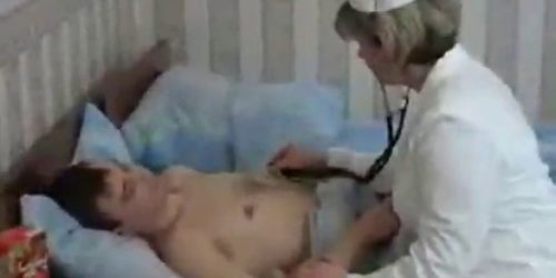 Russian Nurse russian cumshots swallow